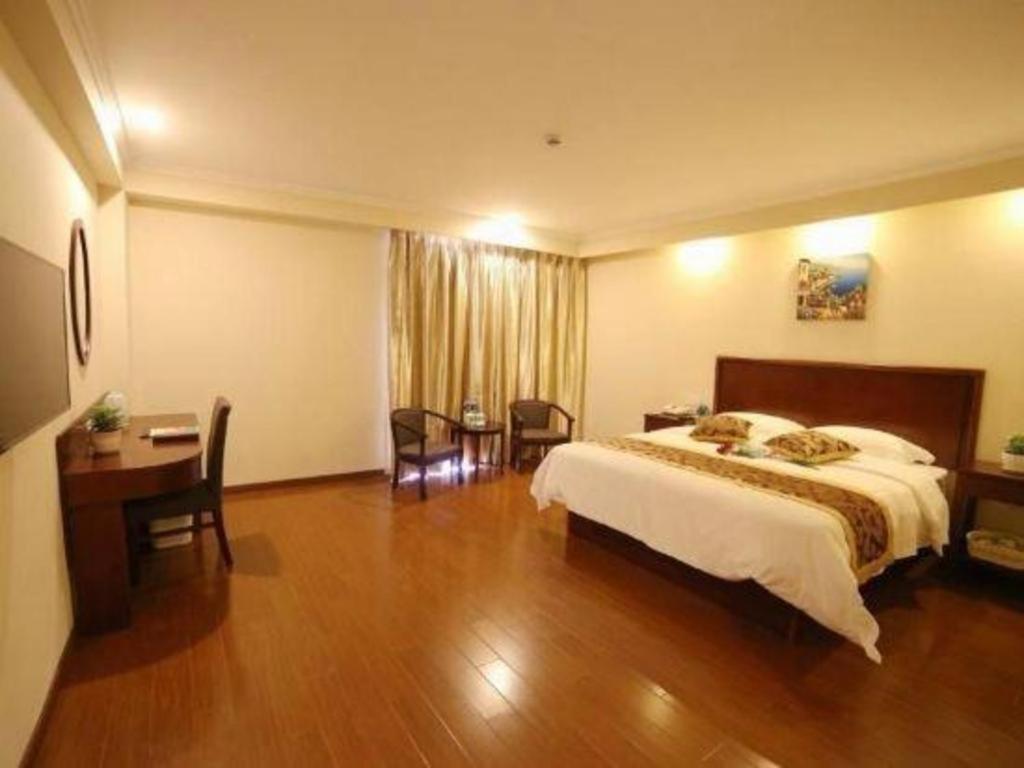 Greentree Inn Suzhou Industrial Zone Yangcheng Lake Weiting Mong Kok Express Hotel Buitenkant foto