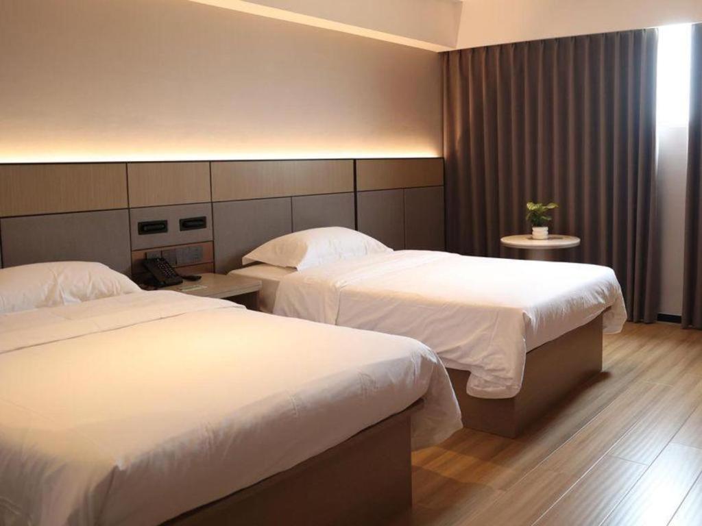 Greentree Inn Suzhou Industrial Zone Yangcheng Lake Weiting Mong Kok Express Hotel Buitenkant foto