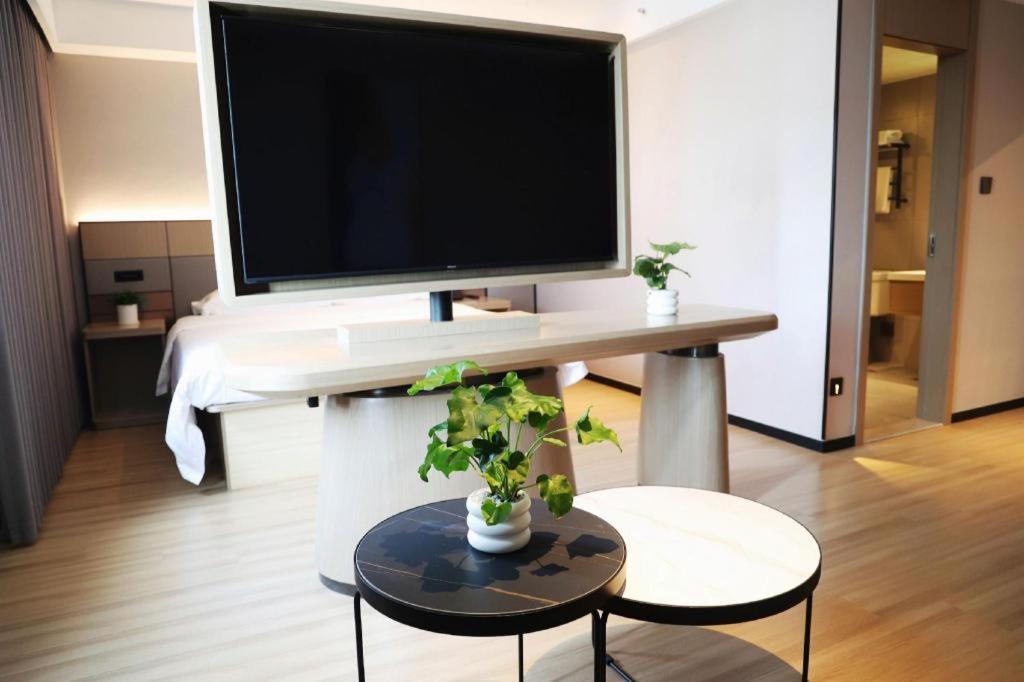 Greentree Inn Suzhou Industrial Zone Yangcheng Lake Weiting Mong Kok Express Hotel Buitenkant foto