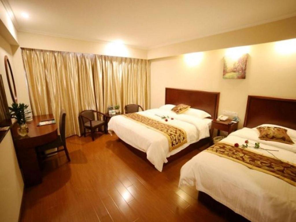 Greentree Inn Suzhou Industrial Zone Yangcheng Lake Weiting Mong Kok Express Hotel Buitenkant foto