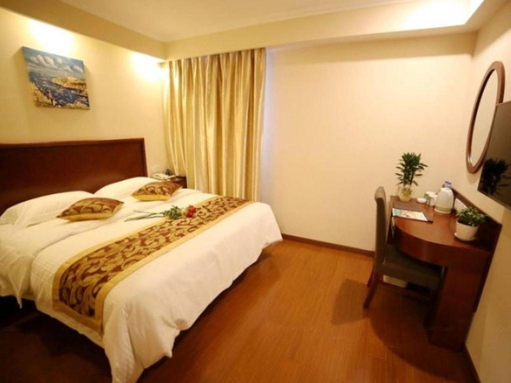 Greentree Inn Suzhou Industrial Zone Yangcheng Lake Weiting Mong Kok Express Hotel Buitenkant foto