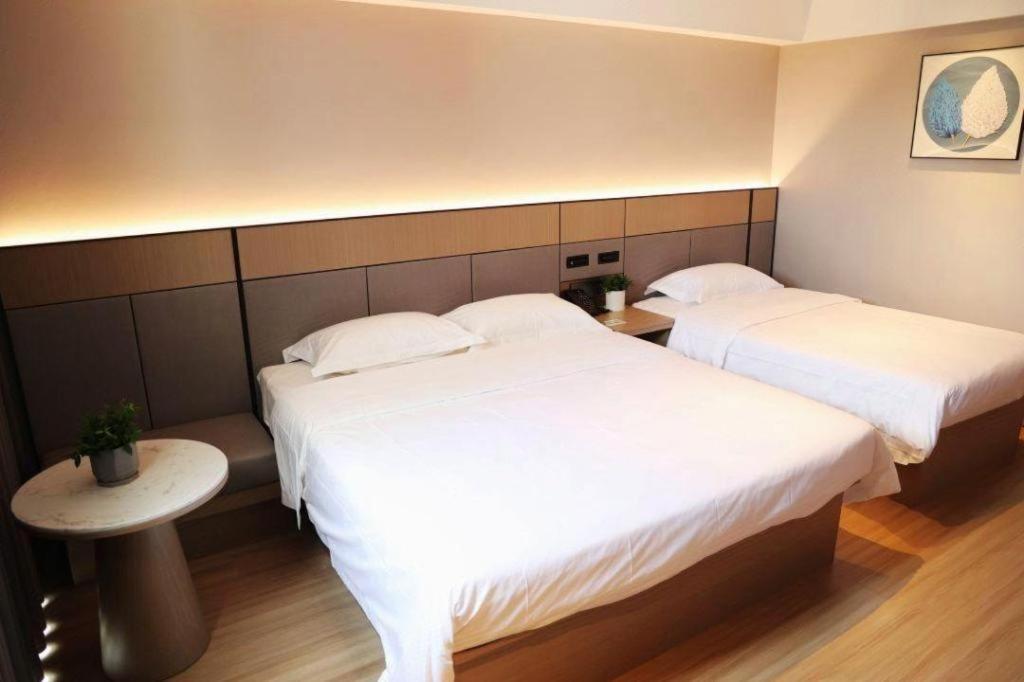 Greentree Inn Suzhou Industrial Zone Yangcheng Lake Weiting Mong Kok Express Hotel Buitenkant foto