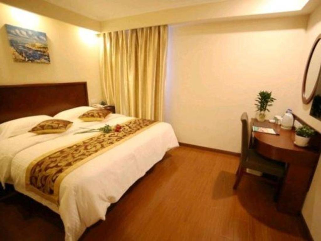 Greentree Inn Suzhou Industrial Zone Yangcheng Lake Weiting Mong Kok Express Hotel Buitenkant foto
