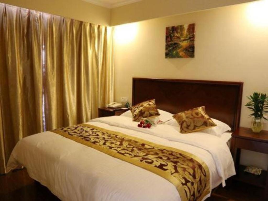 Greentree Inn Suzhou Industrial Zone Yangcheng Lake Weiting Mong Kok Express Hotel Buitenkant foto