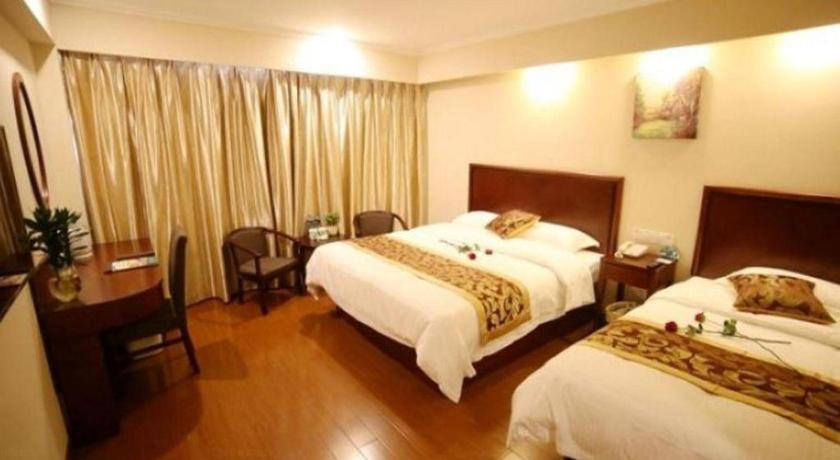 Greentree Inn Suzhou Industrial Zone Yangcheng Lake Weiting Mong Kok Express Hotel Buitenkant foto